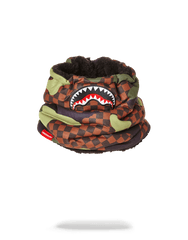 CHECKER CAMO NECK WARMER
