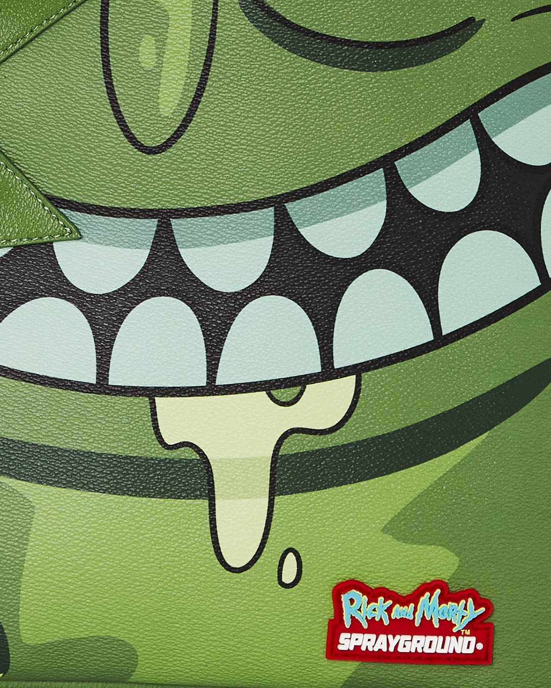 RICK & MORTY PICKLE SHARKBITE BACKPACK (DLXV)