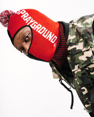 SPLIT POM SKI MASK